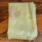 Silk Linen Jamdani Saree – West Bengal Handloom