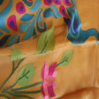 Silk Linen Jamdani Saree – West Bengal Handloom