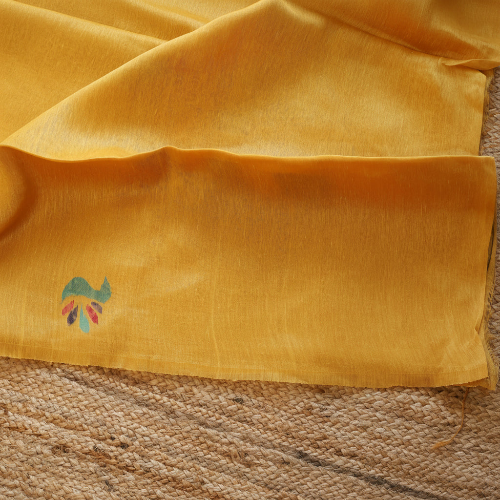 Silk Linen Jamdani Saree – West Bengal Handloom