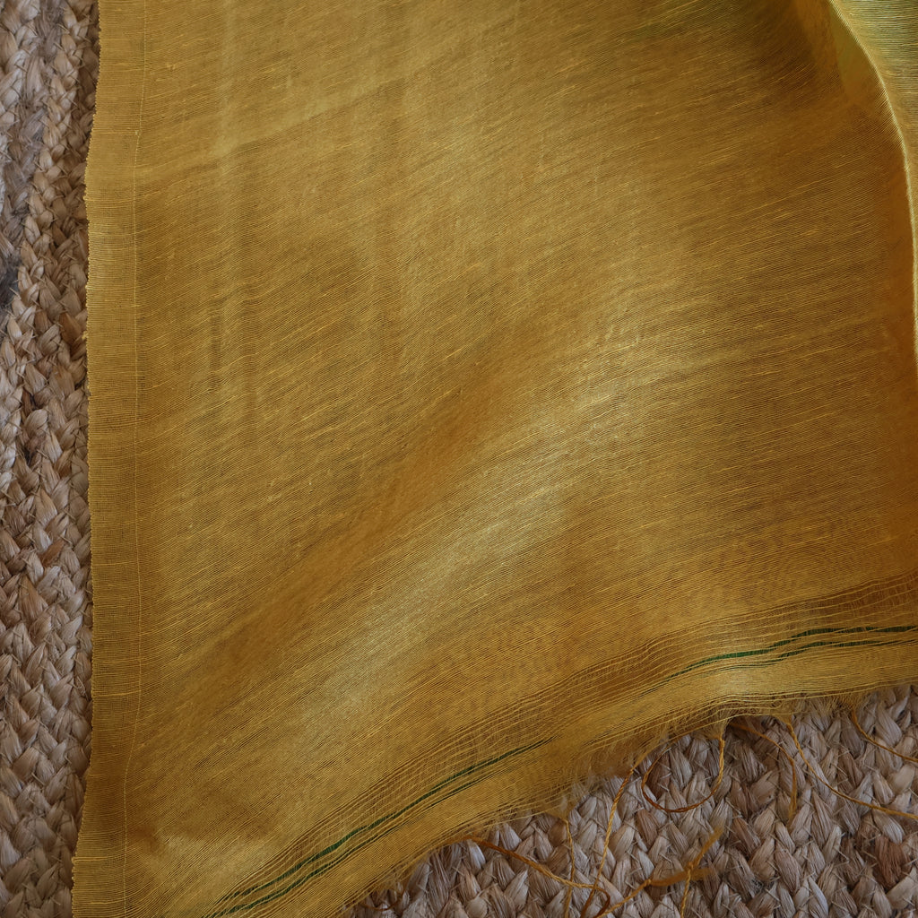 Silk Linen Jamdani Saree – West Bengal Handloom