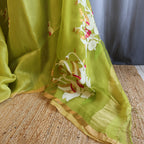 Silk Linen Jamdani Saree – West Bengal Handloom