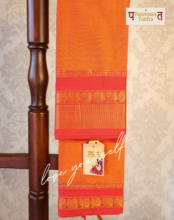 Narayanapet Cotton Handloom Sarees with blouse. Light weight easy to drape. Comfortable all day.