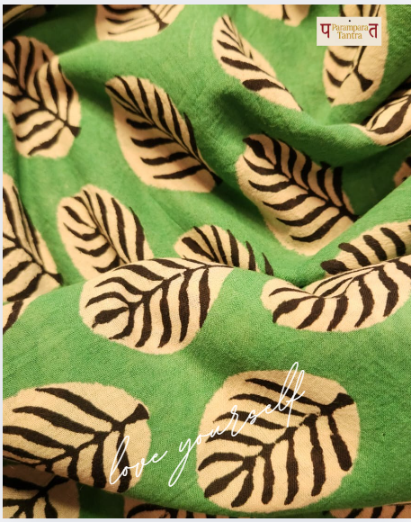 Mulmul pure cotton Sarees block print with blouse. Lightweight, easy to drape . Comfortable all day .