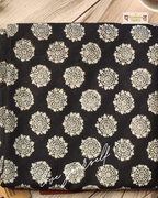 Mulmul pure cotton Sarees block print with blouse. Lightweight, easy to drape . Comfortable all day .