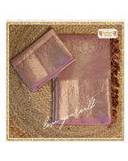 Banarasi Organza Saree with Zari with blouse: Easy to drape and comfortable to wear.