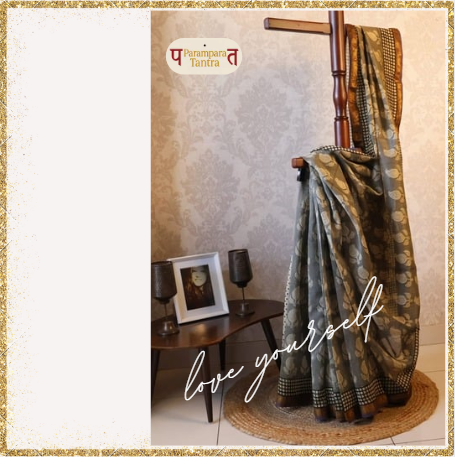 Maheshwari Handloom Cotton Silk Saree – 100% Pure Cotton Silk