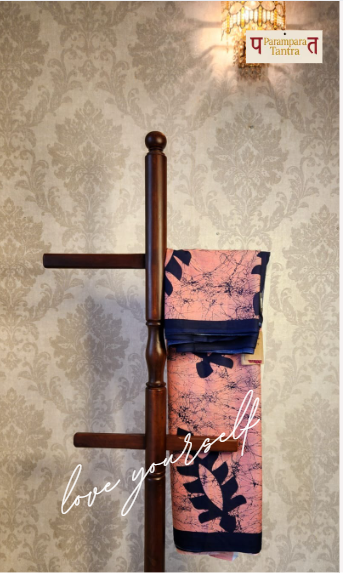 Mulmul pure cotton Sarees block print with blouse. Lightweight, easy to drape . Comfortable all day .