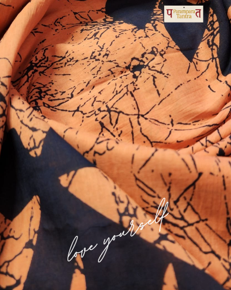 Mulmul pure cotton Sarees block print with blouse. Lightweight, easy to drape . Comfortable all day .