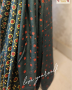 Mulmul pure cotton Sarees block print with blouse . Lightweight, easy to drape . Comfortable all day .