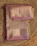 Banarasi Organza Saree with Zari with blouse: Easy to drape and comfortable to wear.