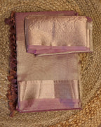 Banarasi Organza Saree with Zari with blouse: Easy to drape and comfortable to wear.