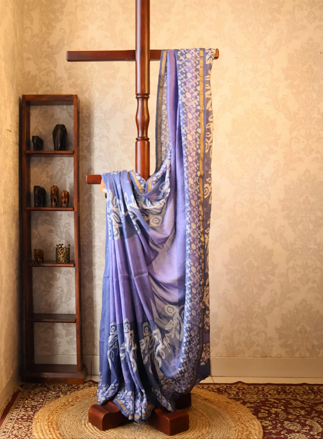 Authentic Chanderi cotton  Silk Saree – Traditional Craftsmanship