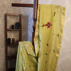 Maheshwari Handloom Silk Saree with blouse – 100% Pure Silk