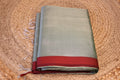 Handloom cotton Tissue Zari with blouse. Lightweight, comfortable all day. Easy to drape.