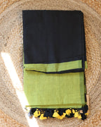 Formal Sarees with blouse & blend of fabric is 70% cotton, 30% acrylic. Lightweight Maheshwari and comfortable, easy to drape .Comfortable all day .