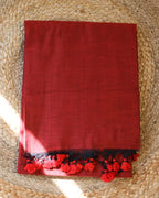 Formal Sarees with blouse & blend of fabric is 70% cotton, 30% acrylic. Light weight easy to drape. Comfortable all day .