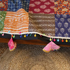 Banjara Saree with blouse-Inspired Elegance from Rajasthan. Lightweight, easy to drape . Comfortable all day .