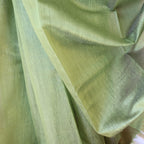 Soft Handloom Saree from Bengal with Zari with  blouse peace . Light weight easy to drape. Comfortable all day.