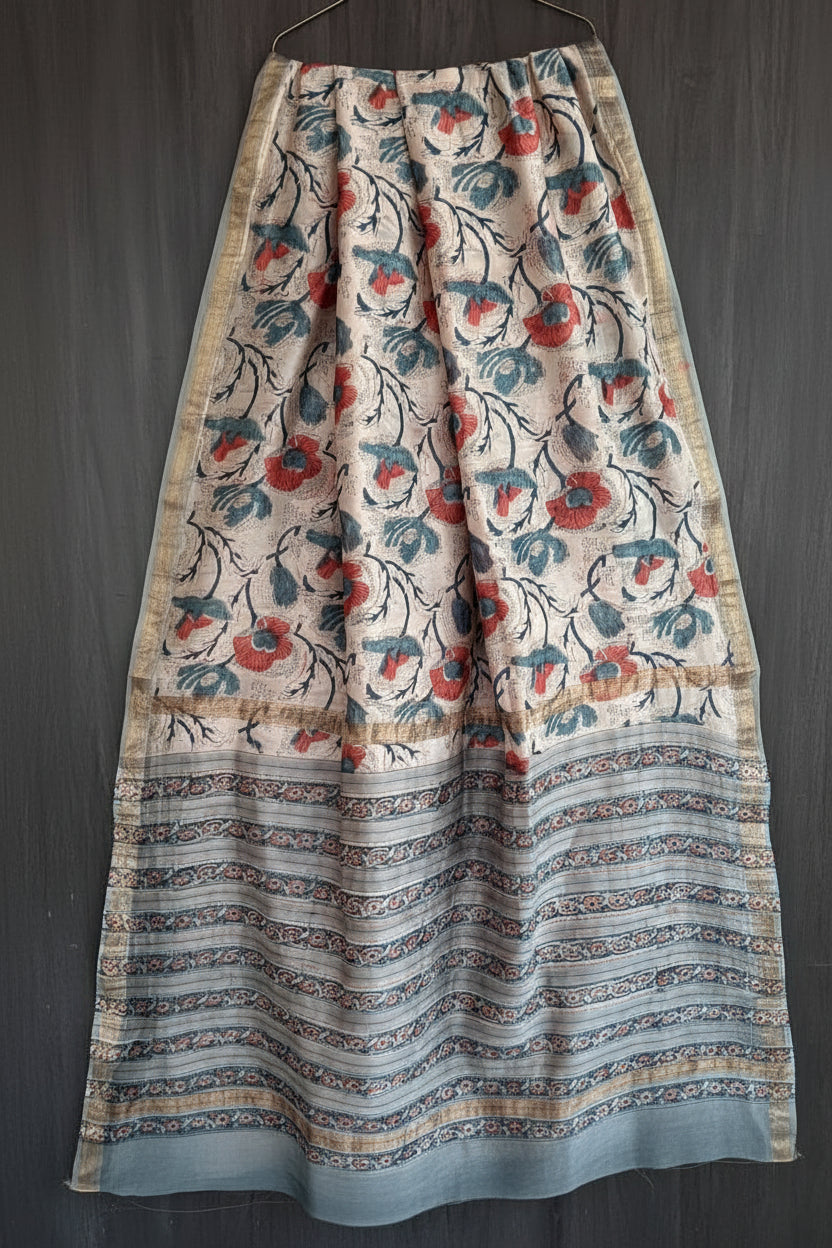 100% Pure Maheshwari Handloom Silk