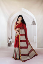 100% Pure Maheshwari Handloom Silk
