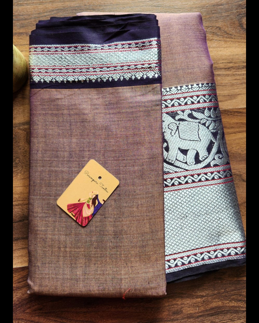 Narayanapet Cotton Handloom Sarees with blouse. Light weight easy to drape. Comfortable all day .