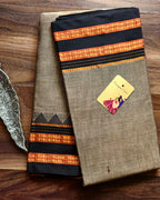 Narayanapet Cotton Handloom Sarees with blouse. Light weight easy to drape. Comfortable all day .