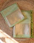 Banarasi Organza Saree with Zari with blouse: Easy to drape and comfortable to wear.