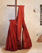 Formal Sarees with blouse & blend of fabric is 70% cotton, 30% acrylic. Light weight easy to drape. Comfortable all day .