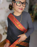 Narayanapet Cotton Handloom Sarees with blouse. Light weight easy to drape. Comfortable all day.