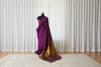 Cotton Handwoven Saree with with Zari Pallu and Tassels . Light weight easy to drape. Comfortable all day.