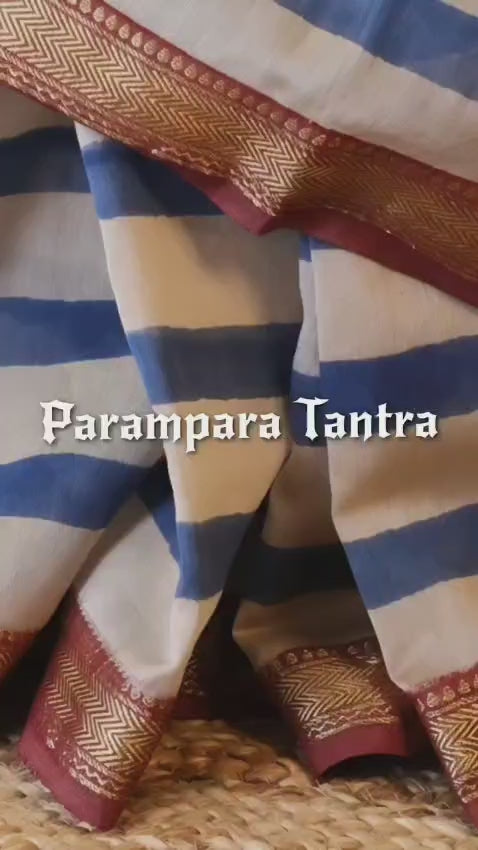100% Pure Maheshwari Handloom Silk