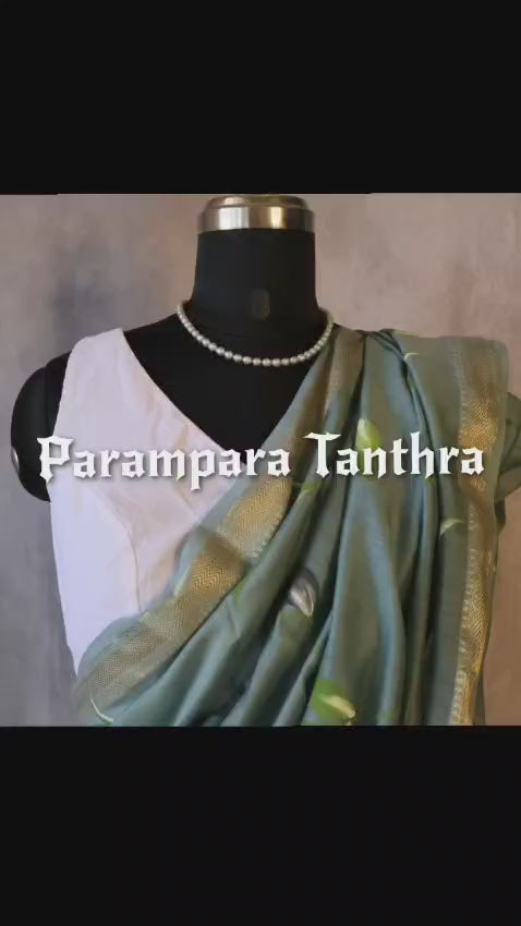 100% Pure Maheshwari Handloom Silk