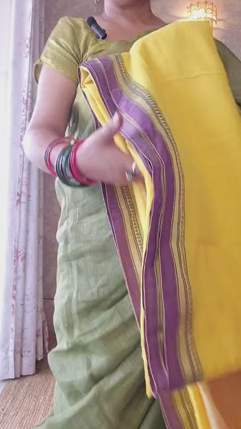 Narayanapet Cotton Handloom Sarees with blouse. Light weight easy to drape. Comfortable all day.