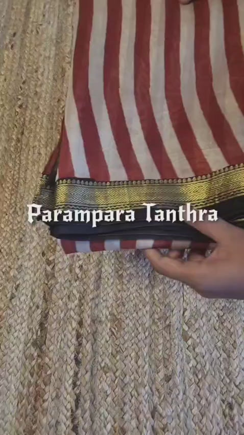 100% Pure Maheshwari Handloom Silk