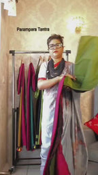Formal Sarees with blouse & blend of fabric is 70% cotton, 30% acrylic. Light weight easy to drape. Comfortable all day .